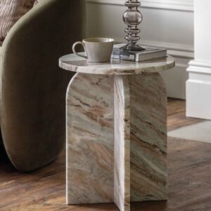 Amalfi Marble Side Table