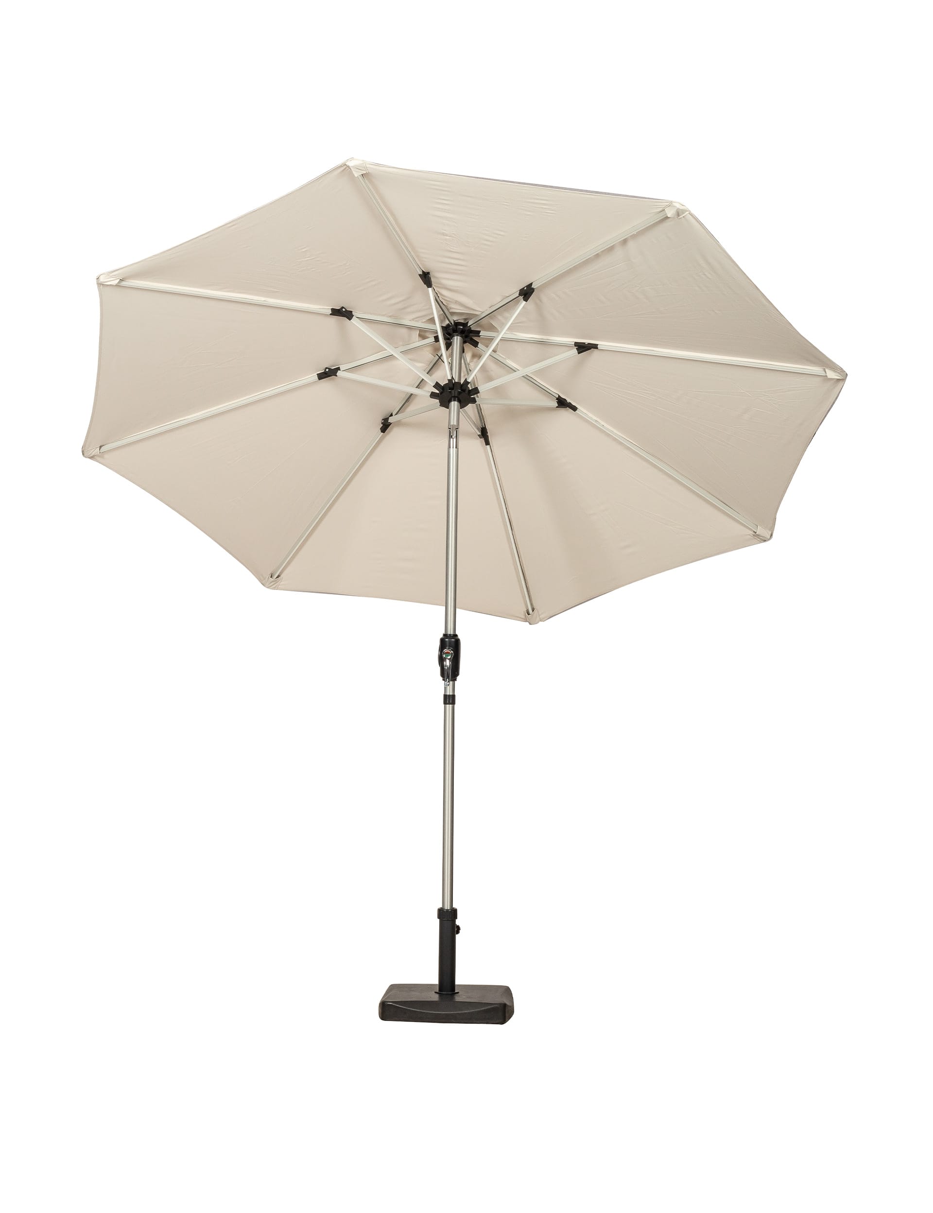 Crank and Tilt LED Strip Parasol - Image 2
