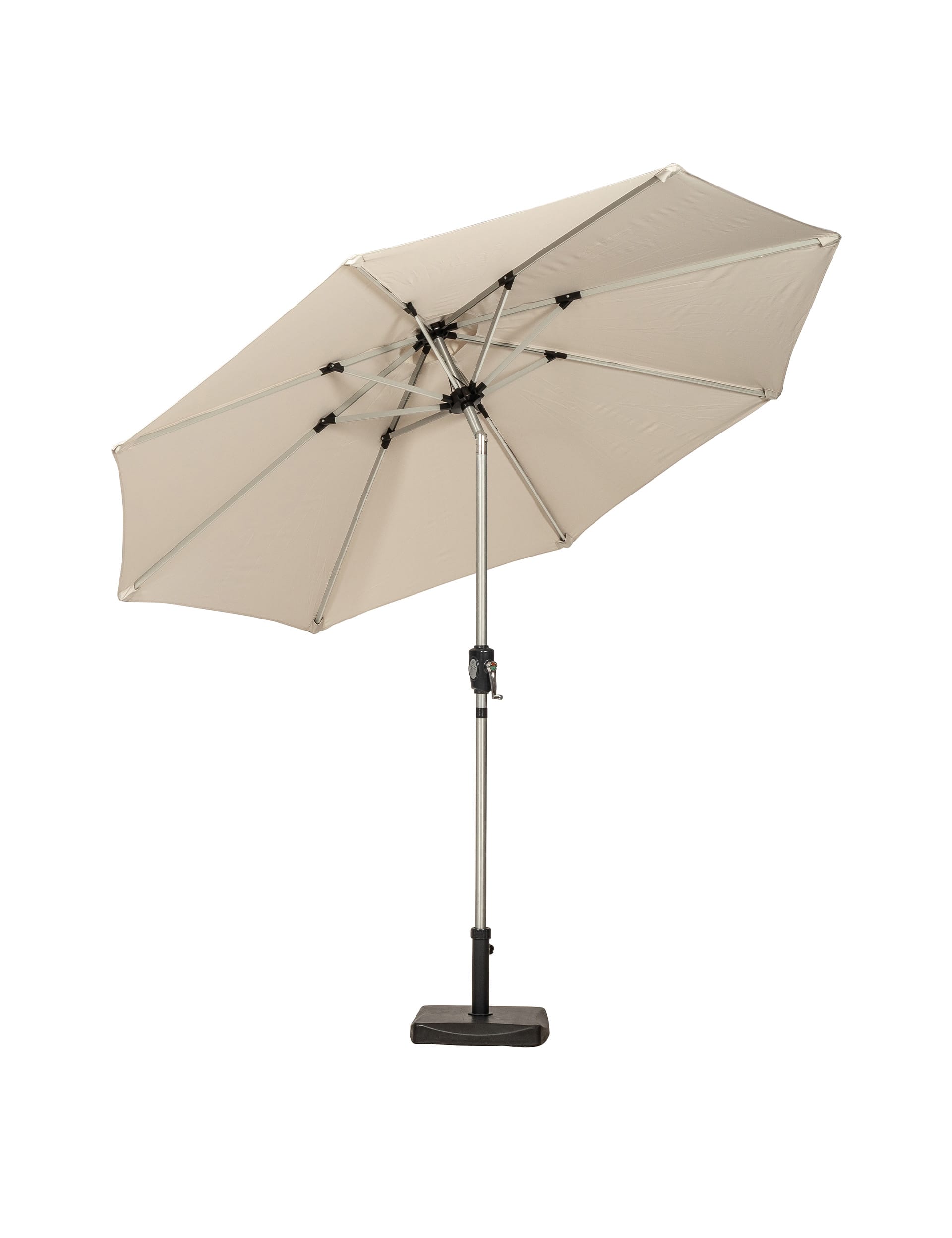 Crank and Tilt LED Strip Parasol - Image 3