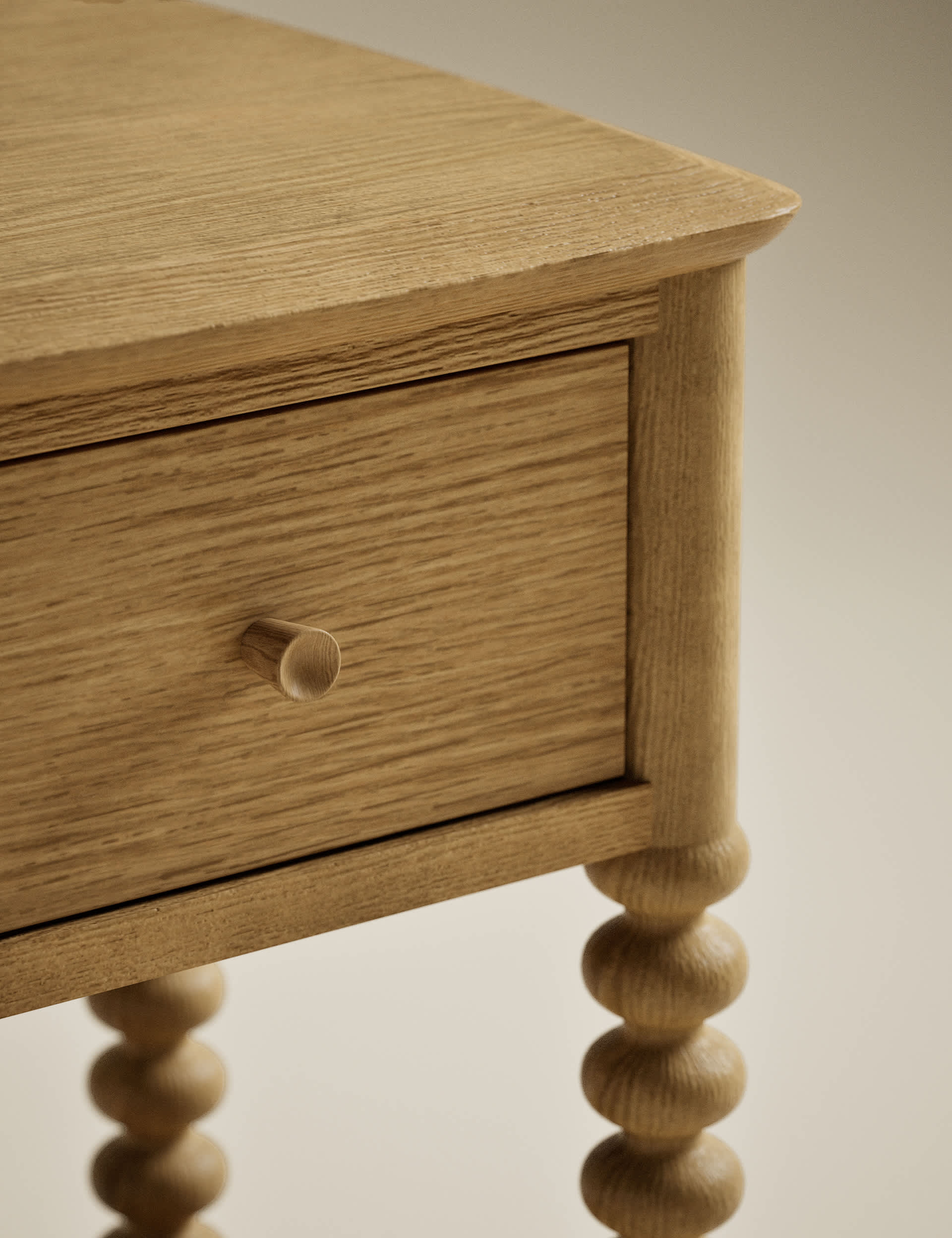 Evelyn Bobbin Bedside Table - Image 3