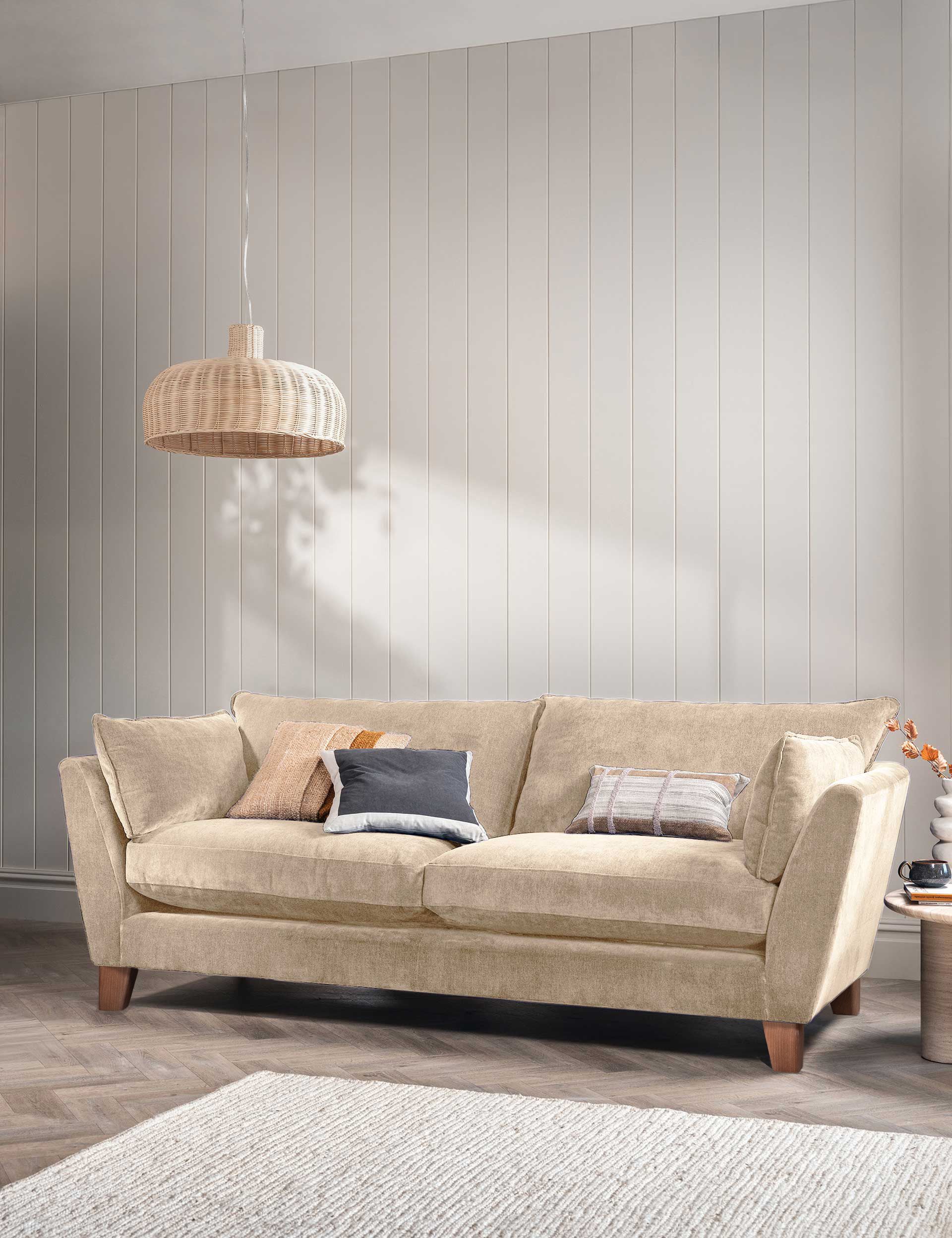 Irving Chenille Extra Large 3 Seater Sofa