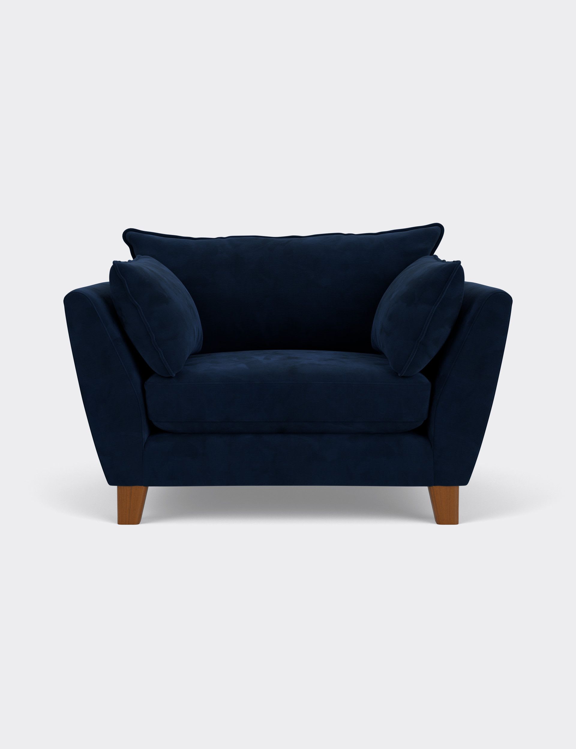 Irving Chenille Snuggle Chair - Image 2