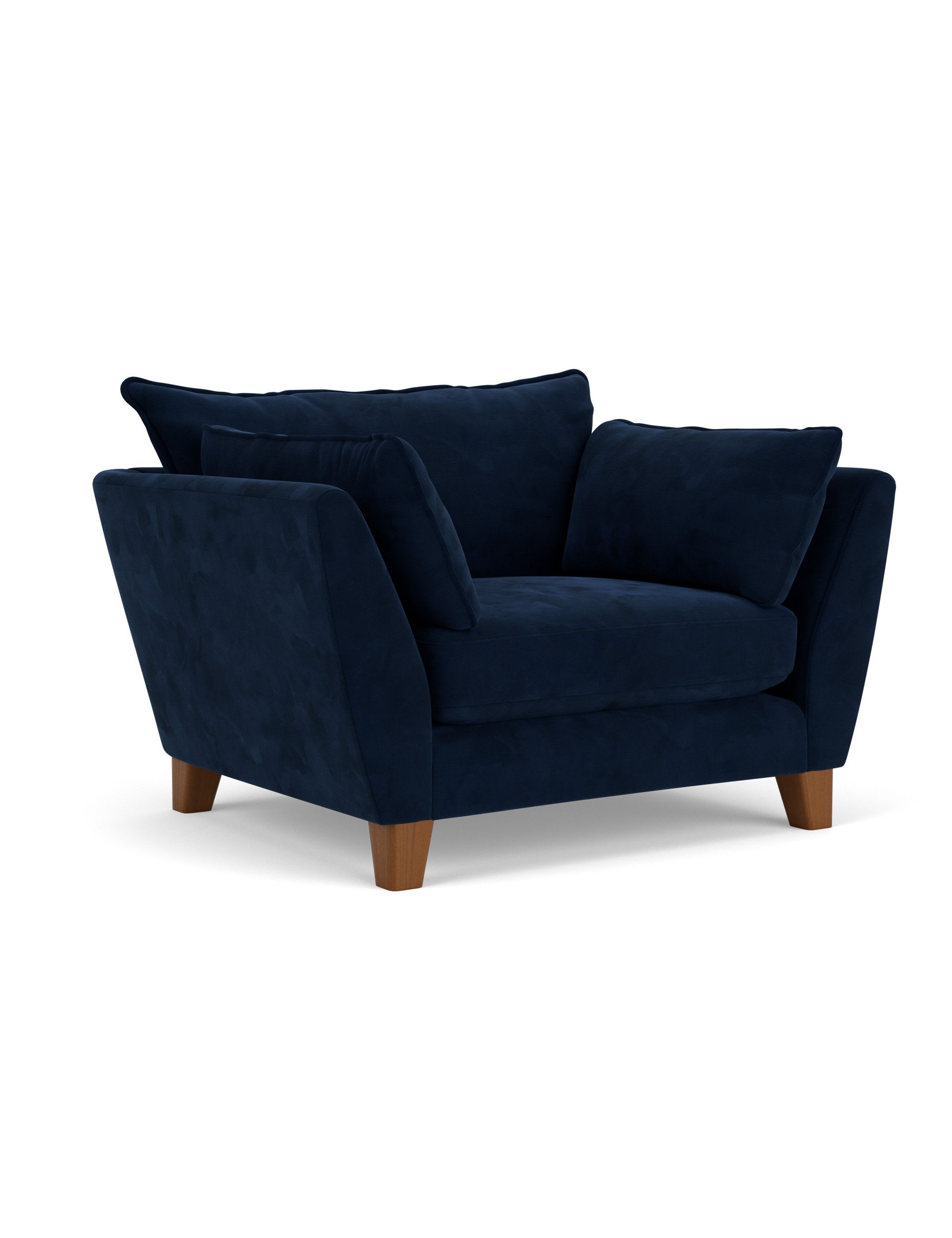 Irving Chenille Snuggle Chair - Image 3