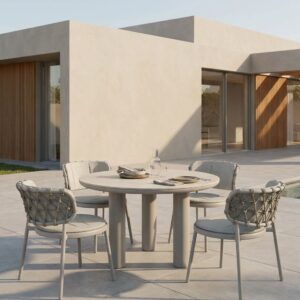 Koko 4 Seater Garden Dining Table and Chairs