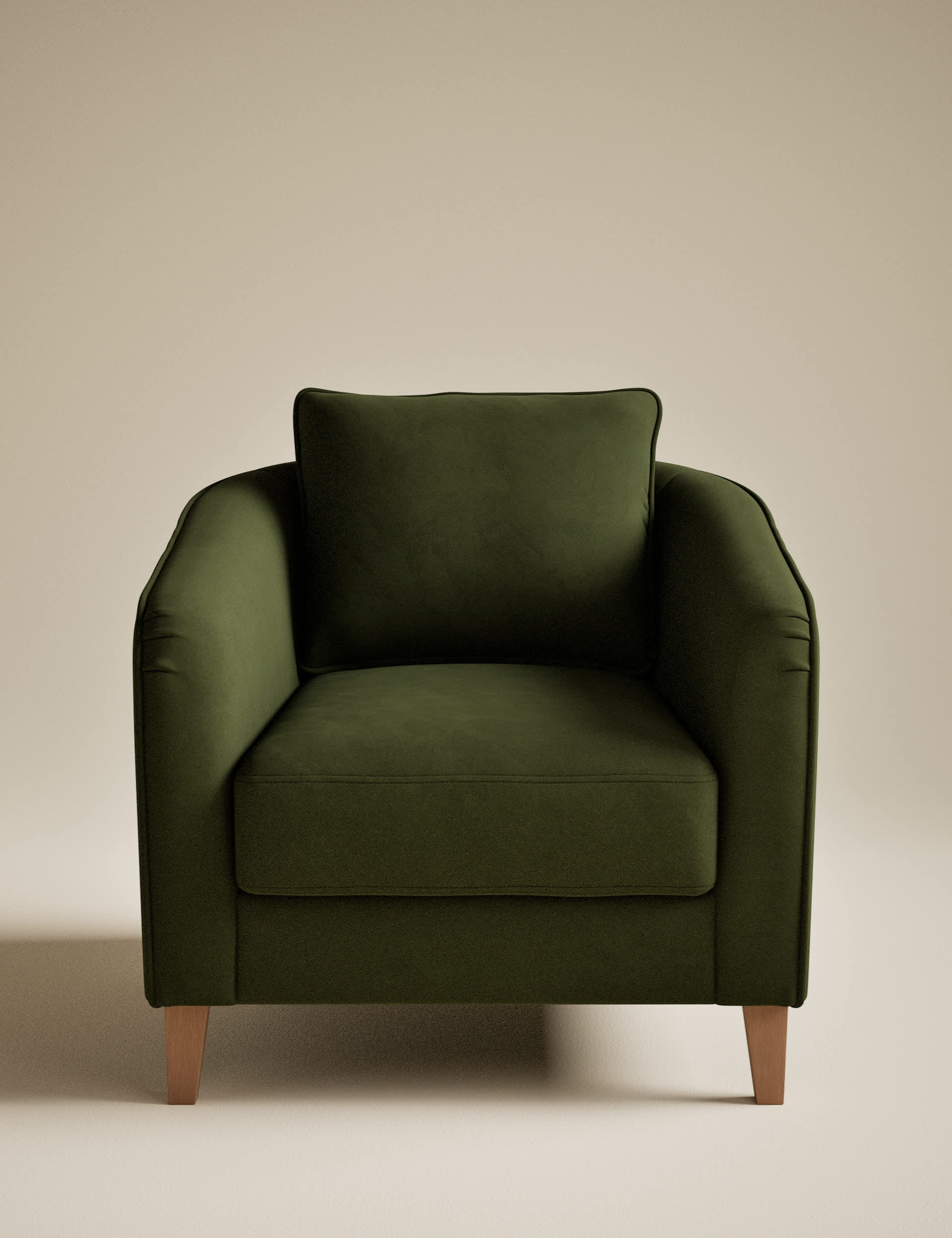 Lara Velvet Accent Chair - Image 2