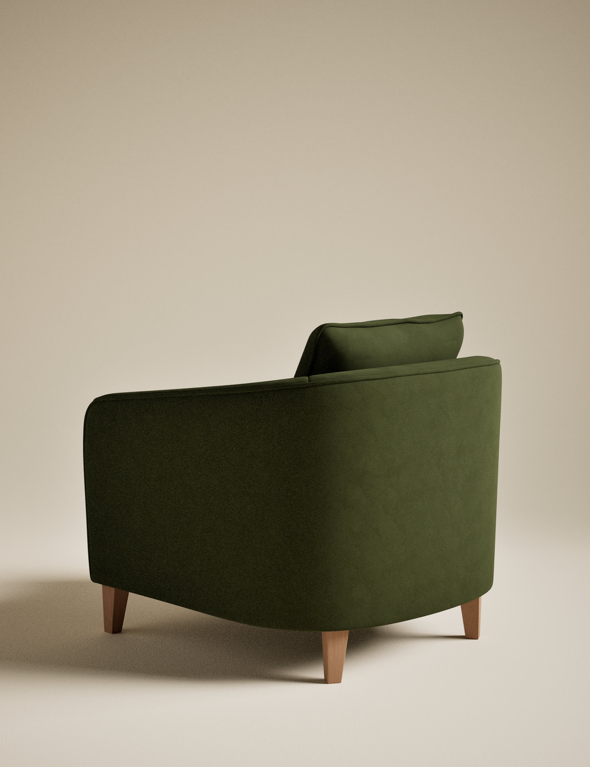 Lara Velvet Accent Chair - Image 3