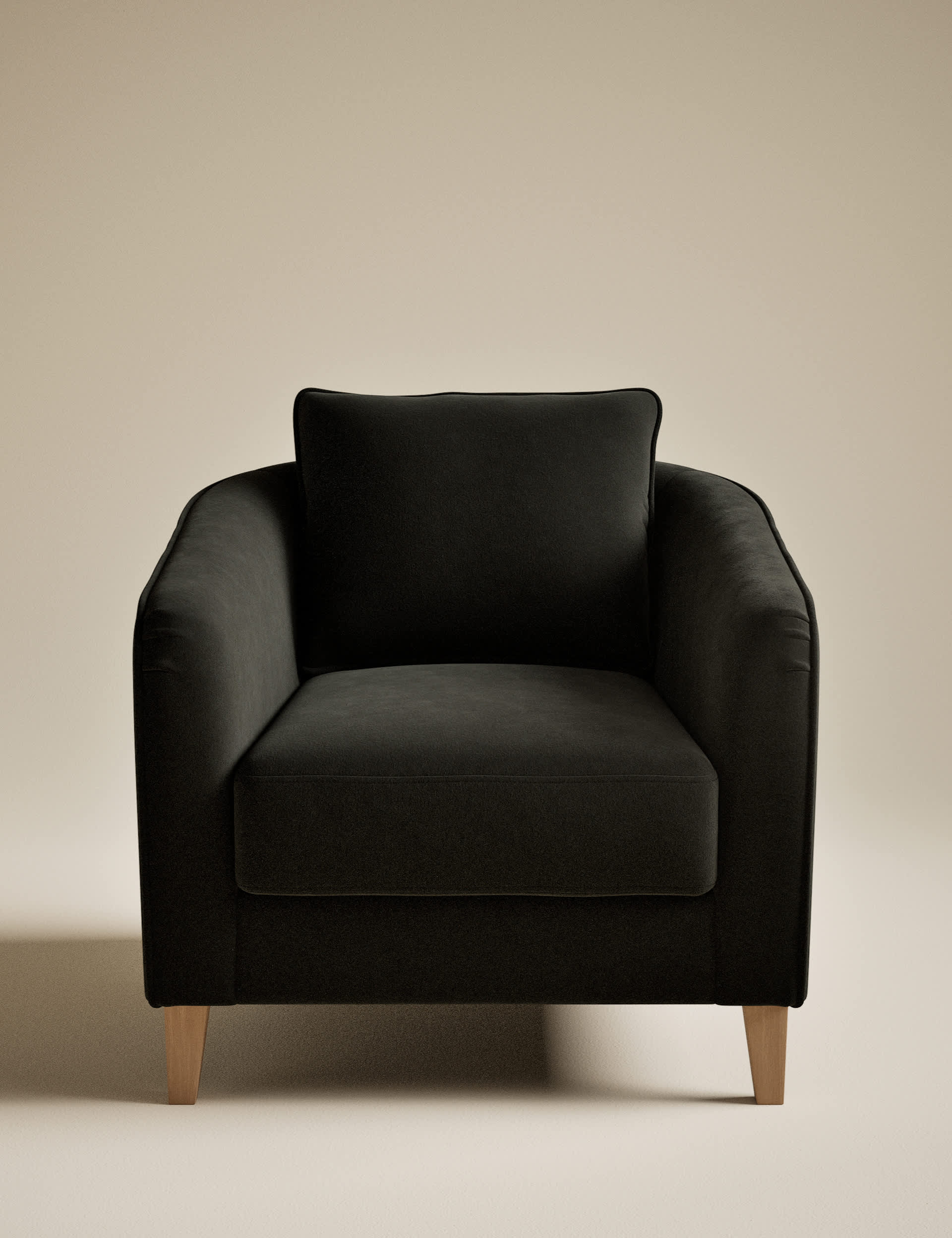 Lara Velvet Accent Chair - Image 2