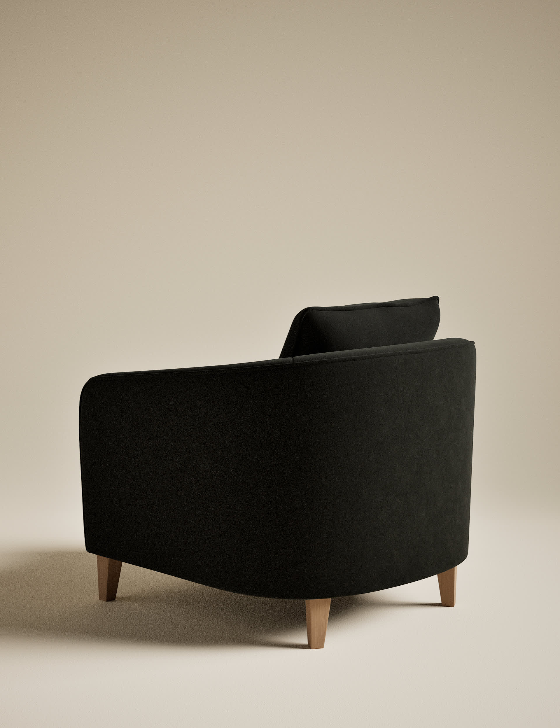 Lara Velvet Accent Chair - Image 3