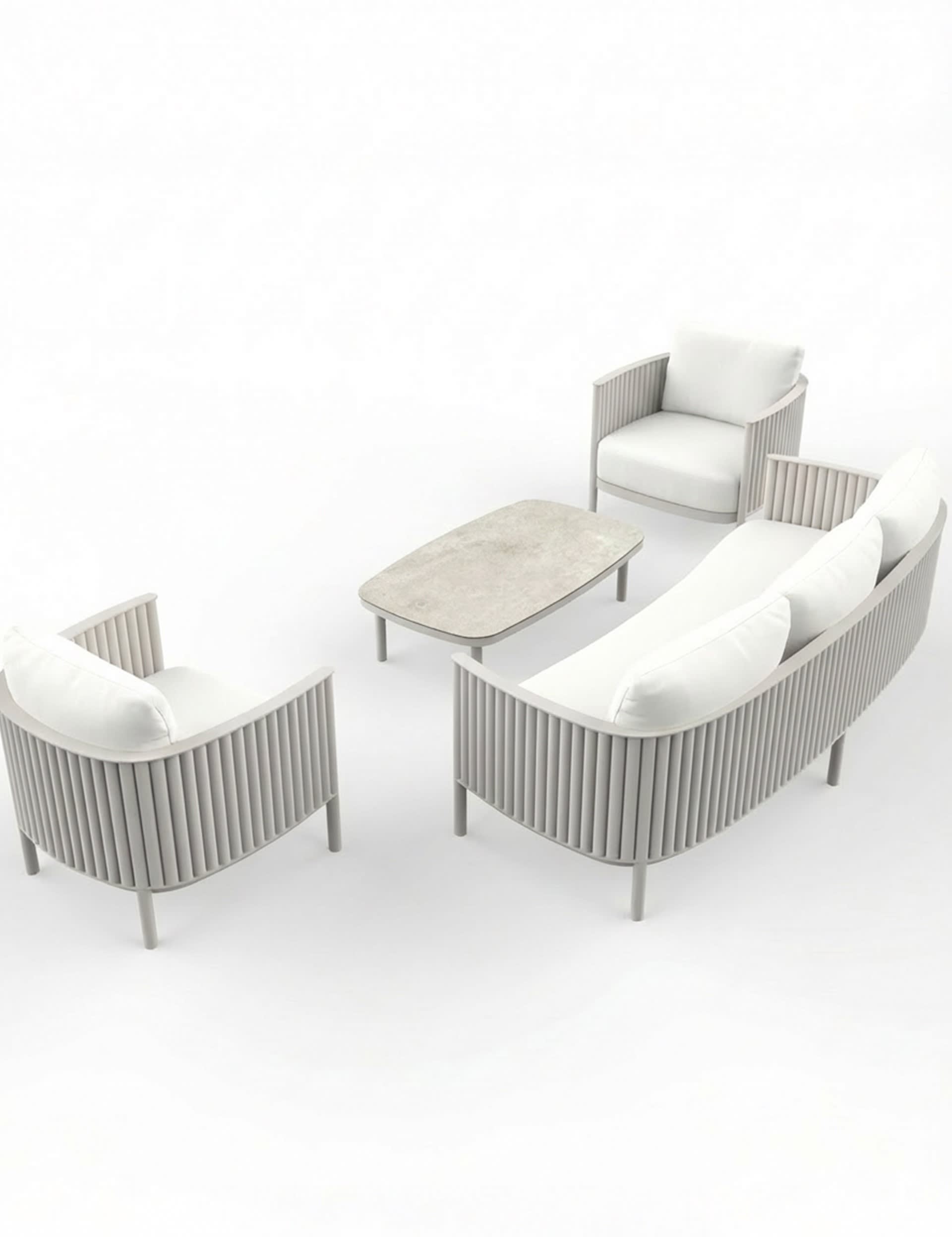 Mali 5 Seater Garden Lounge Set - Image 3