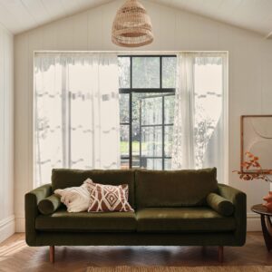 Moore Chenille Extra Large 3 Seater Sofa
