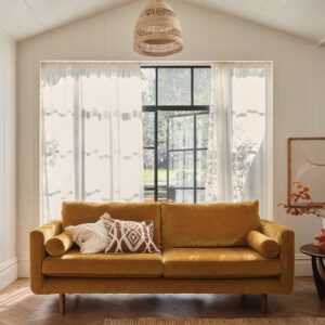 Moore Chenille Large 3 Seater Sofa
