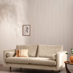 Moore Chenille Large 3 Seater Sofa