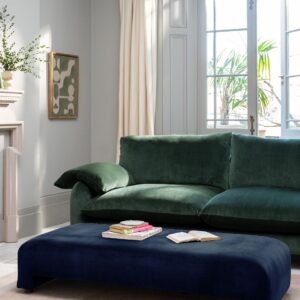 Orson Chenille Footstool