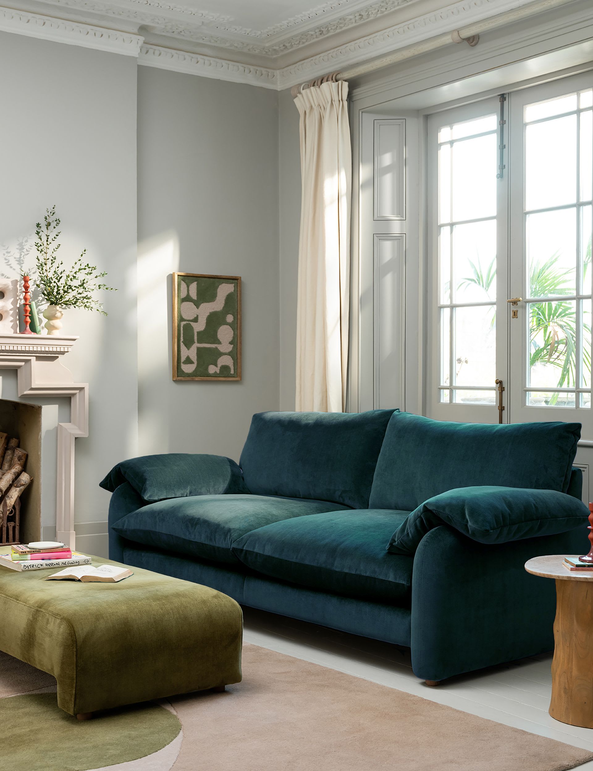 Orson Chenille Grand 4 Seater Sofa