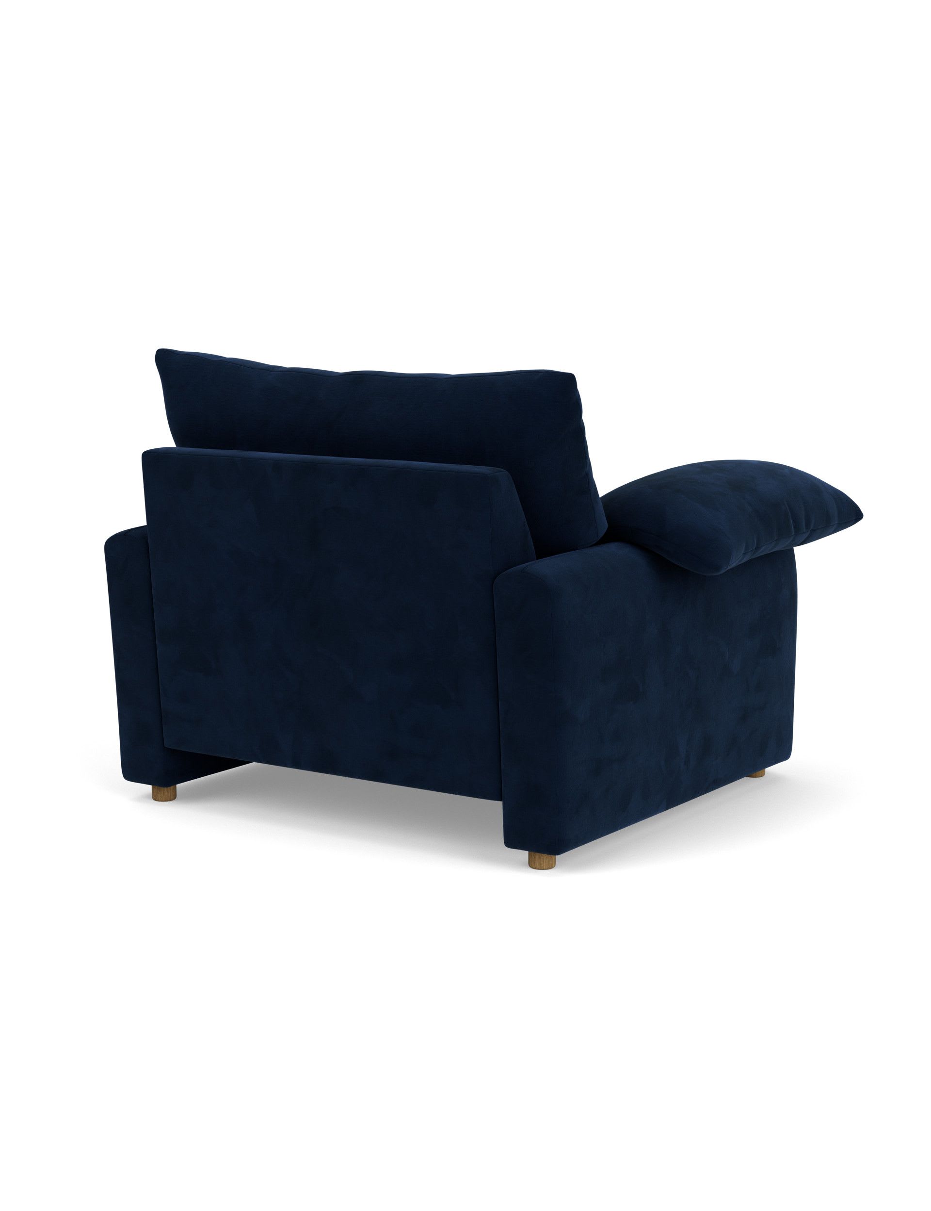 Orson Chenille Snuggle Chair - Image 3