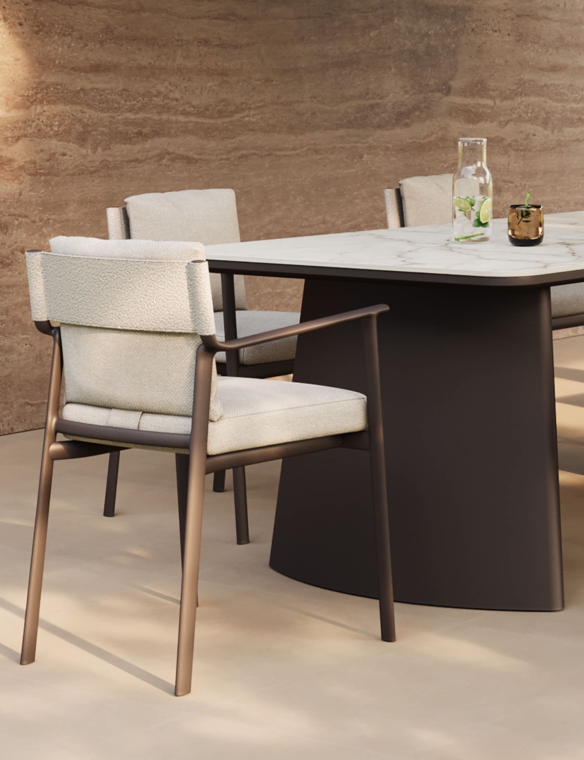 Oryn 6 Seater Garden Dining Set - Image 3