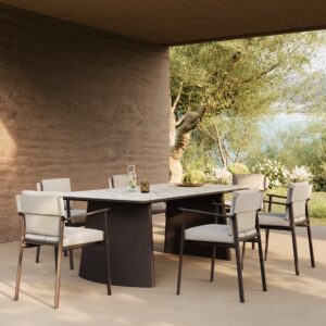 Oryn 6 Seater Garden Dining Set