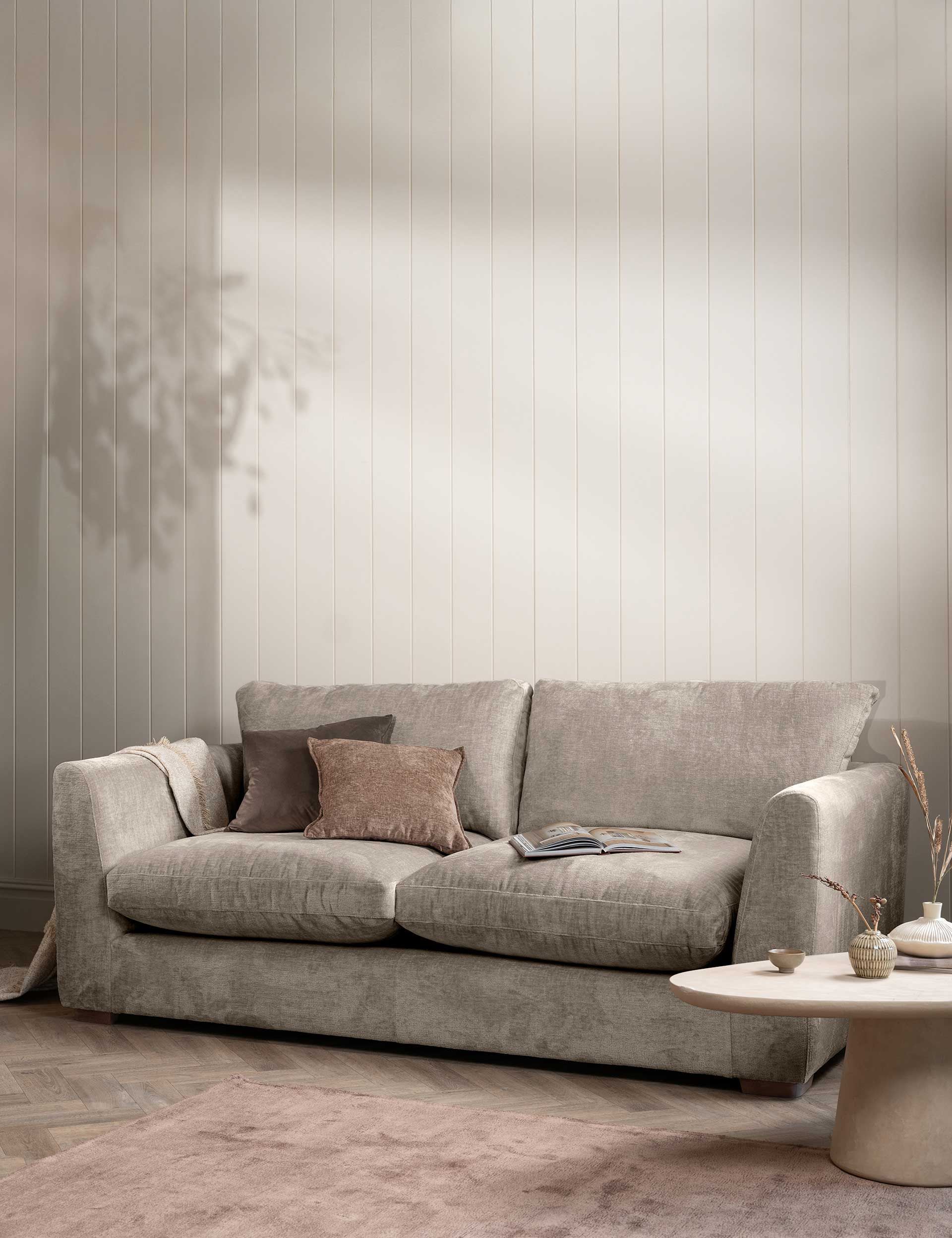 Palmer Textured Chenille 2 Seater Sofa