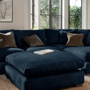 Palmer Textured Chenille Footstool