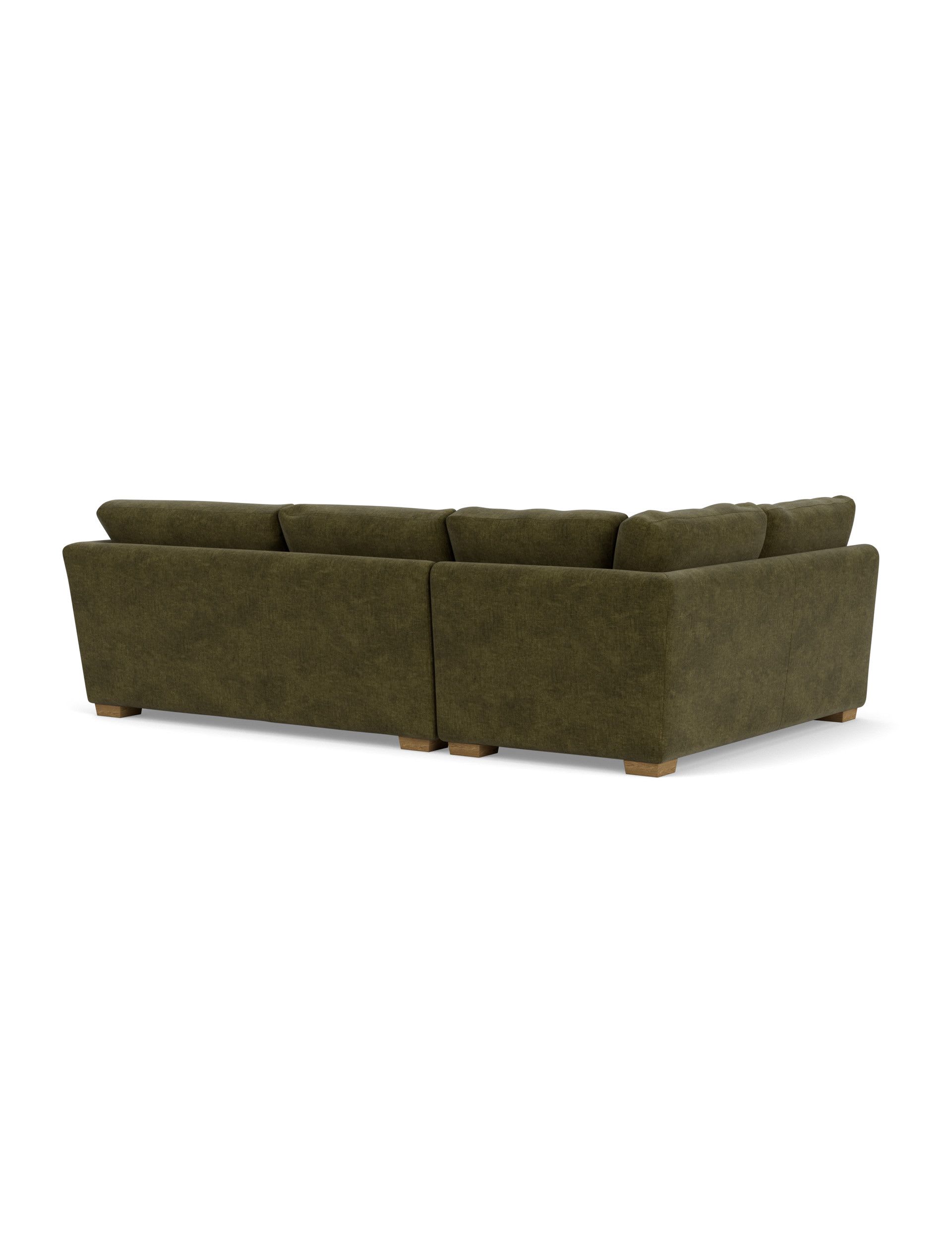 Palmer Textured Chenille Left Hand Corner Sofa - Image 3