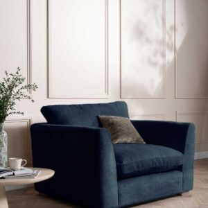 Palmer Textured Chenille Snuggle Chair