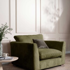 Palmer Textured Chenille Snuggle Chair