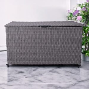 Rattan Outdoor Cushion Storage Box 645L