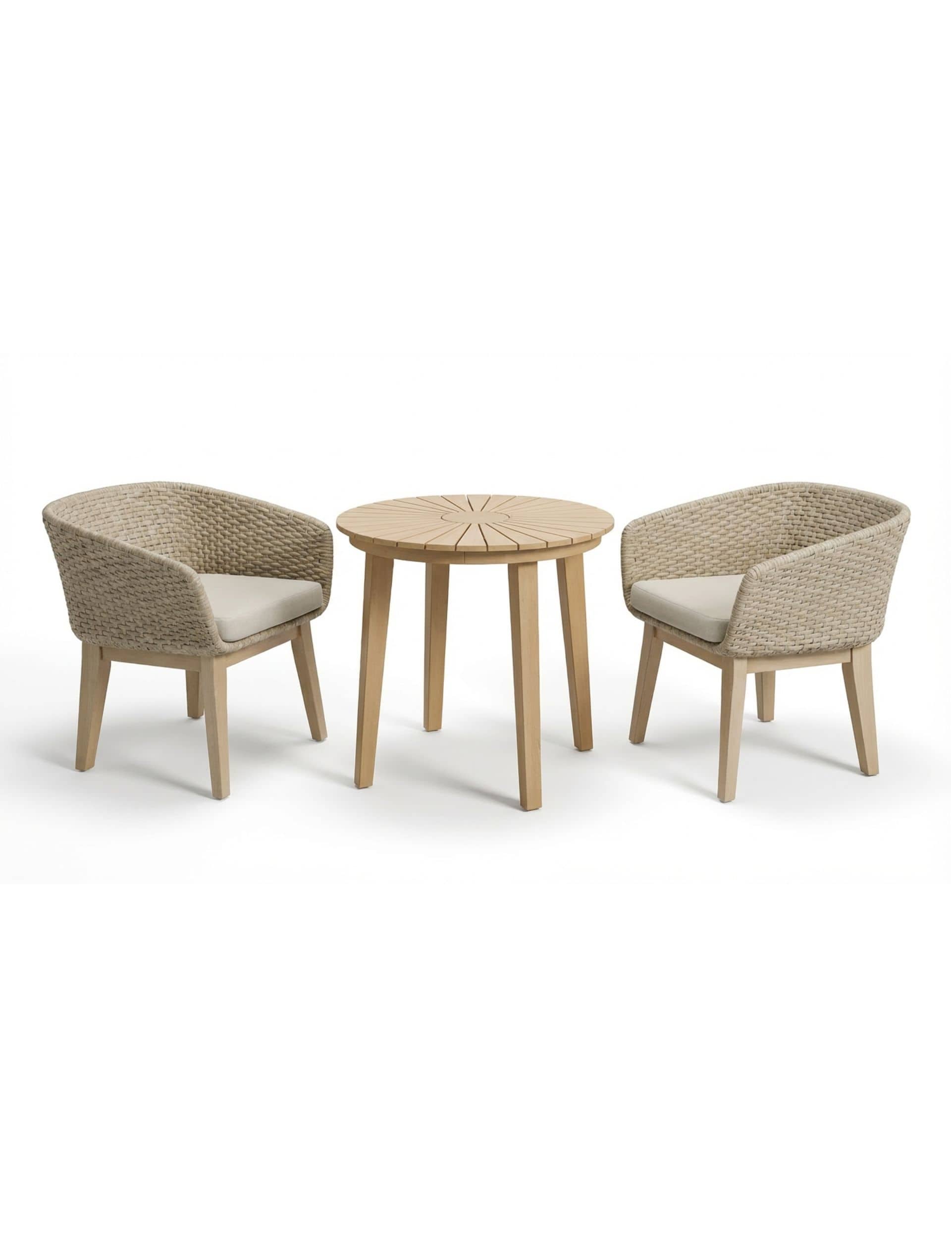 Roma Bistro Table and Eden Dawn Chairs - Image 2
