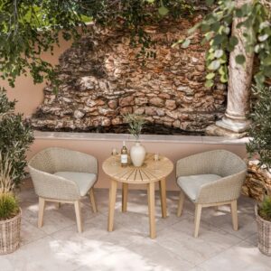 Roma Bistro Table and Eden Dawn Chairs