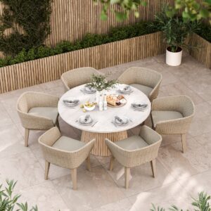 Saturn 6 Seater Dining Set