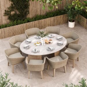 Saturn 8 Seater Dining Set