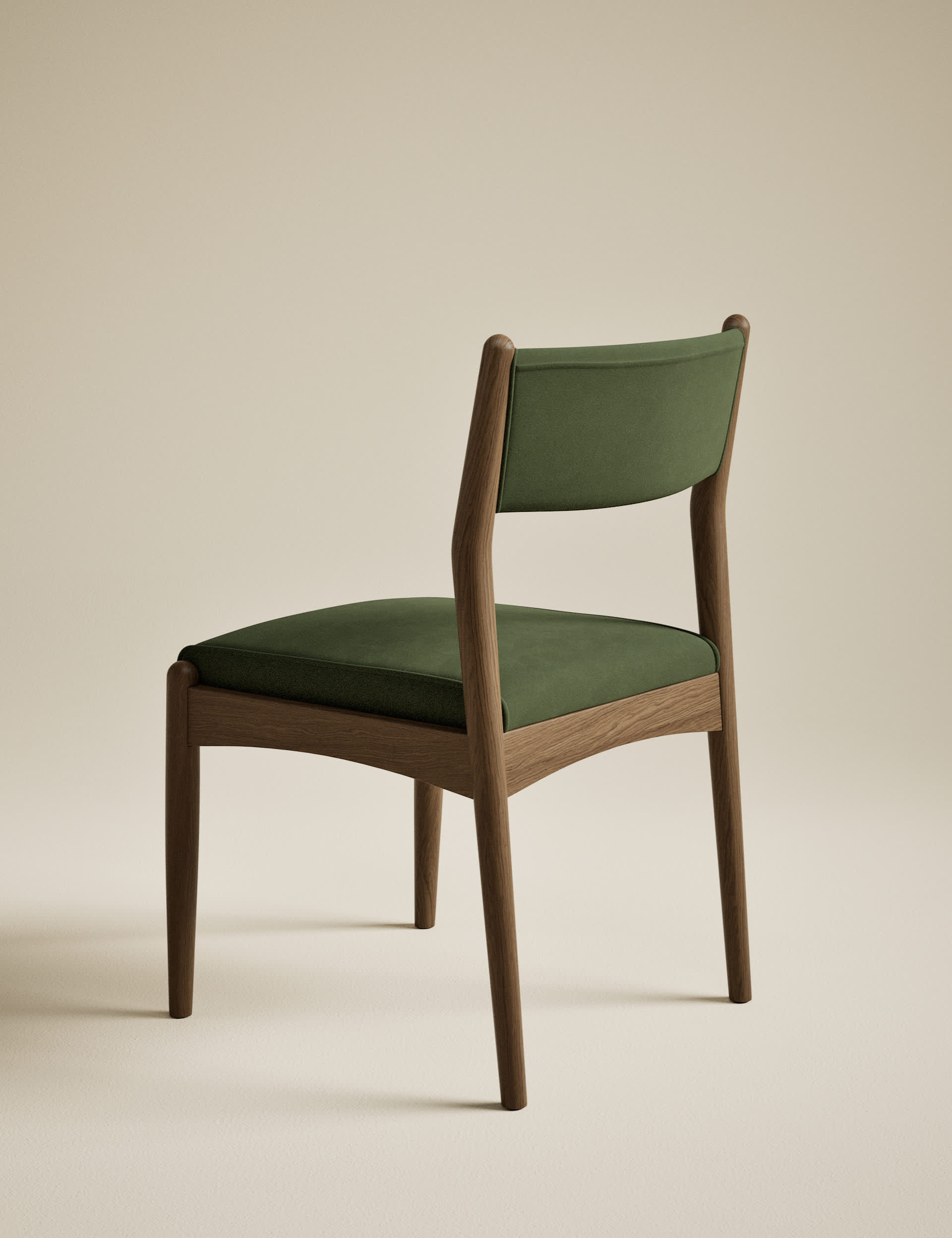 Set of 2 Sherwood Velvet Dining Chairs - Image 3