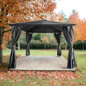 Titan Galvanised Steel Square Gazebo 3m