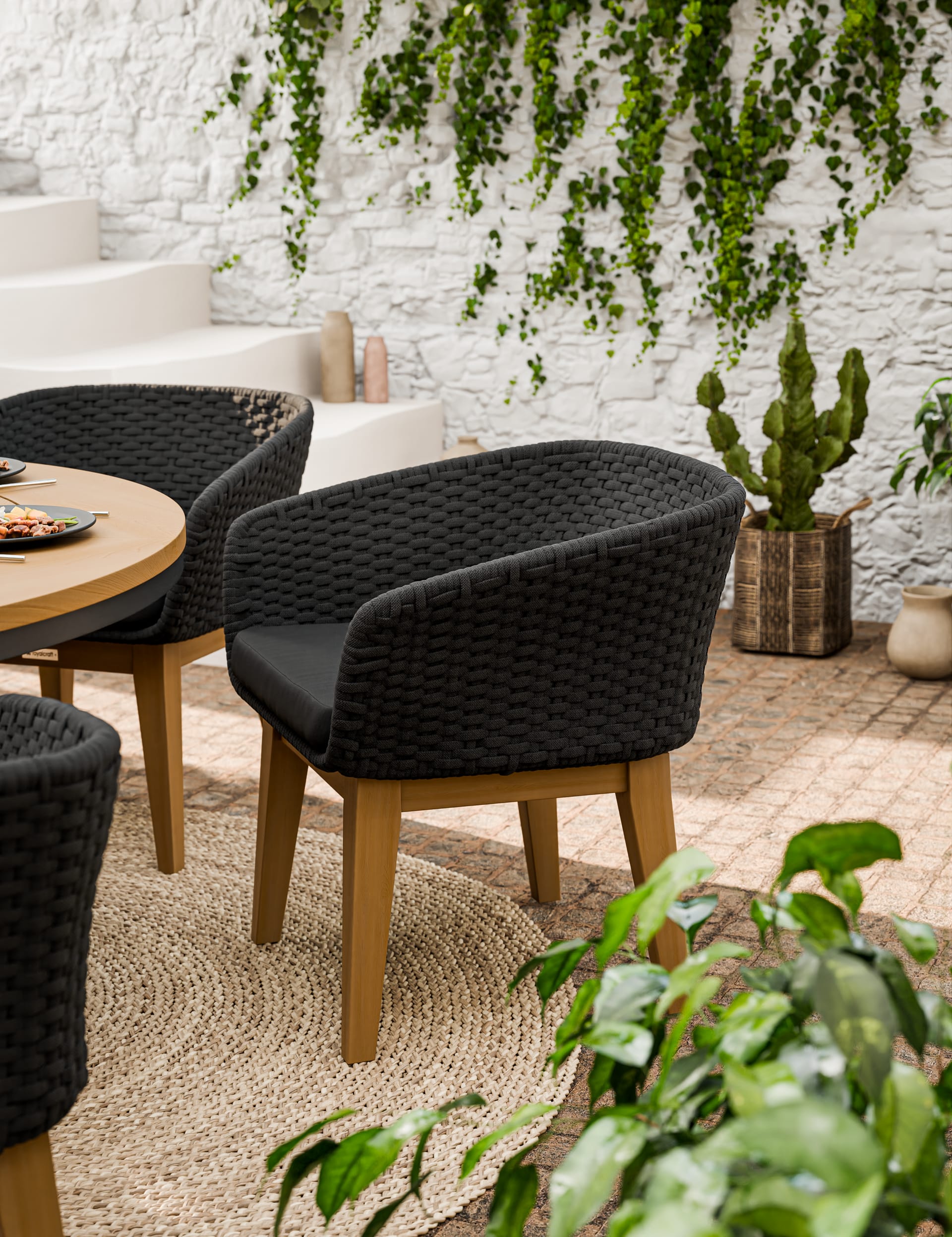 Tuscany 6 Seater Dining Set - Image 3