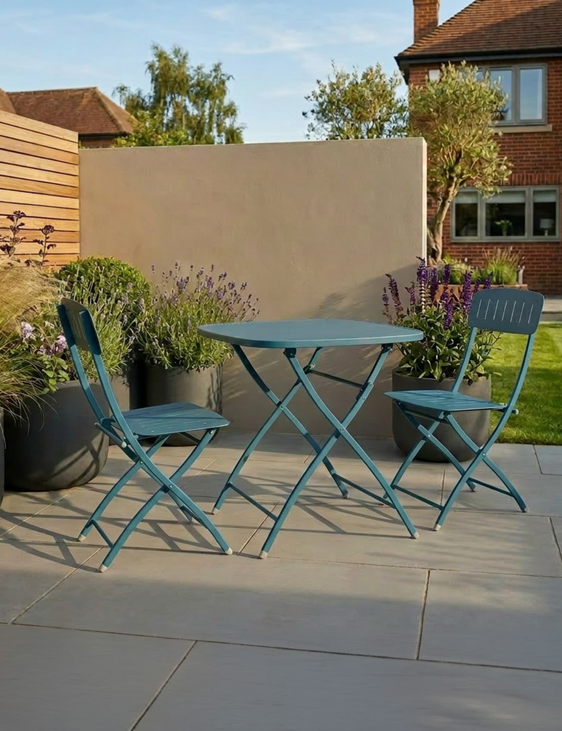 Venice Square Bistro Set 70cm x 70xm