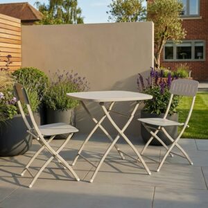 Venice Square Bistro Set 70cm x 70xm