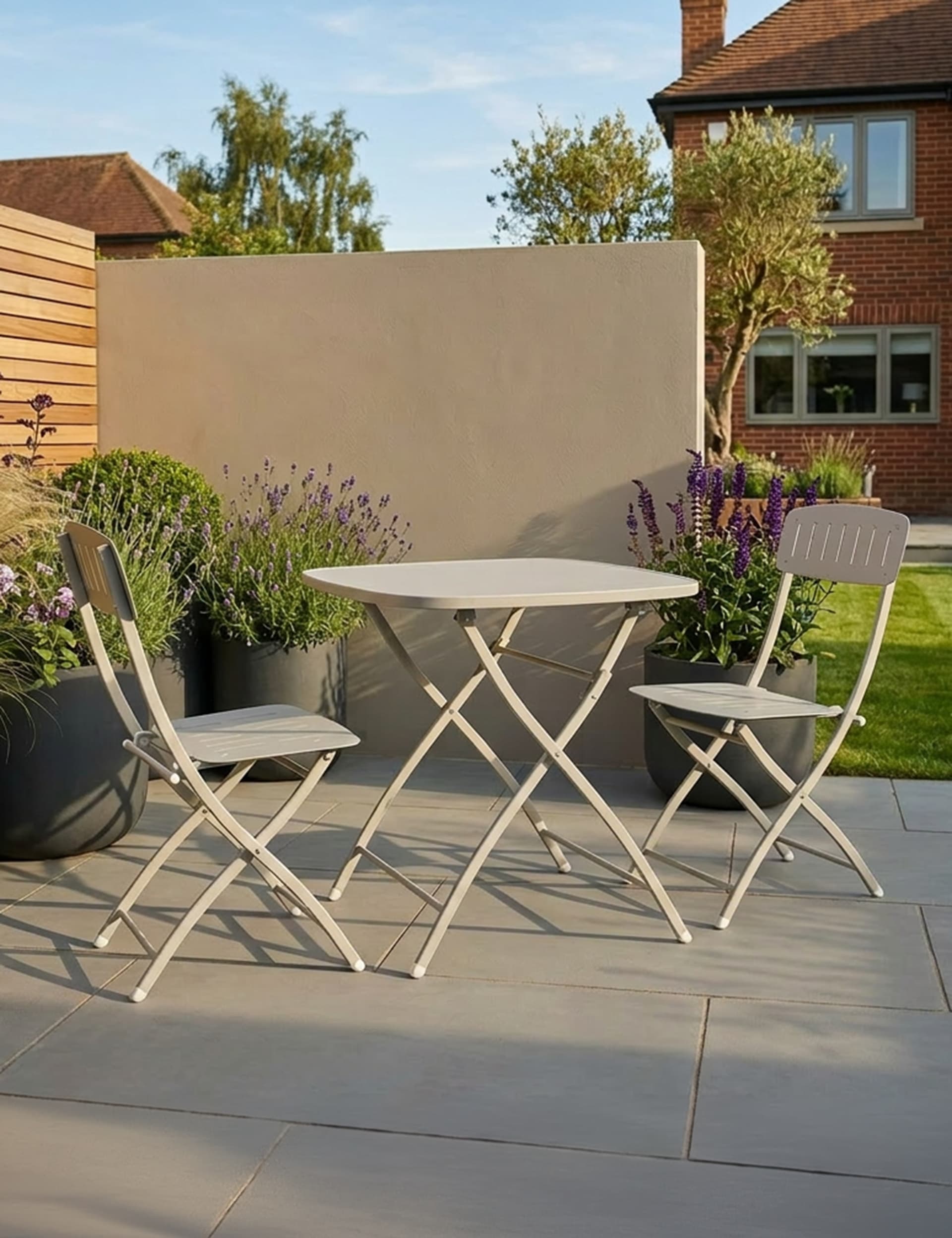 Venice Square Bistro Set 70cm x 70xm