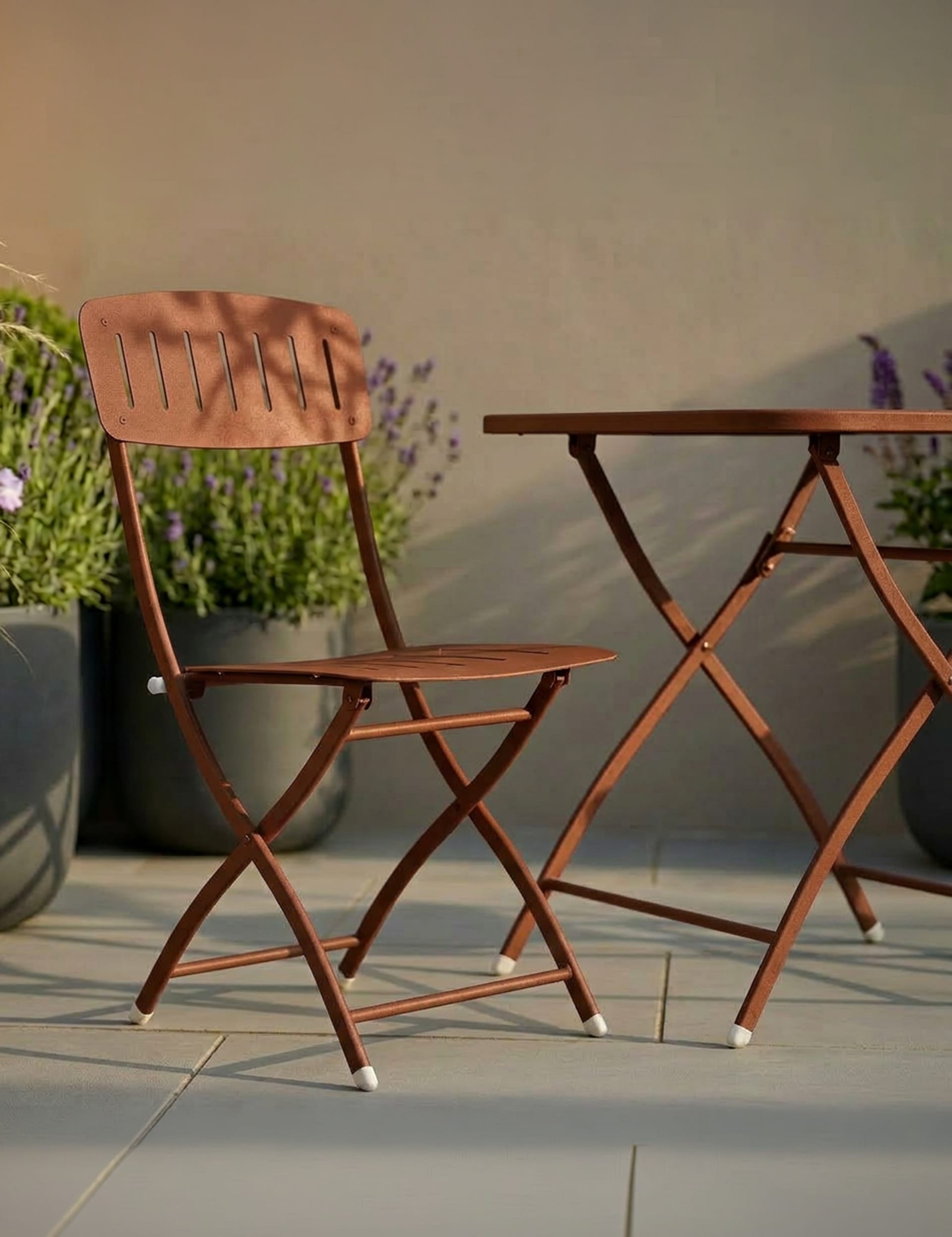 Venice Square Bistro Set 70cm x 70xm - Image 3
