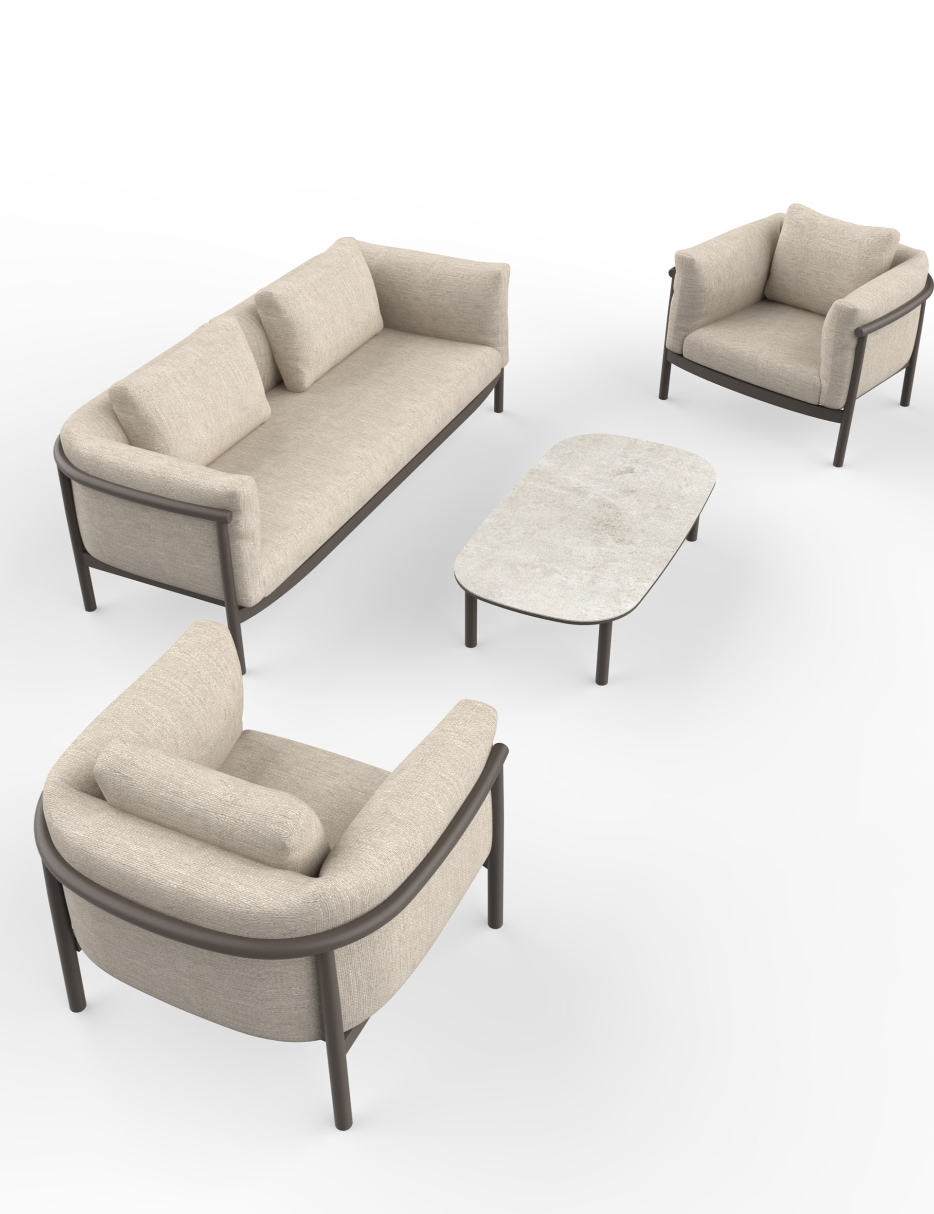 Zoya 5 Seater Lounge Set - Image 3