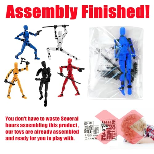 2026 New Assembly Completed-Titan 13 Action Figure,Dummy Robot 13 Action Figures Set,3D Printed Multi-Jointed Action Figures,Nova 13 Action Figure...