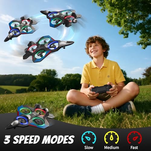 4DRC RC Planes Remote Control Airplanes for Kids, Foam Remote Control Planes for Kids Adults Beginners, Remote Control Helicopter Fighter Jet...