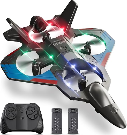 4DRC RC Planes Remote Control Airplanes for Kids, Foam Remote Control Planes for Kids Adults Beginners, Remote Control Helicopter Fighter Jet...