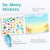 Animals Habitat 500+ Kids Sticker Book by Cupkin Toddler Airplane Travel Activity Coloring and Sticker Book, Road Trip Essentials, 12 Coloring...