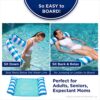 Aqua 4-in-1 Monterey Hammock Pool Float & Water Hammock, Multi-Purpose, Inflatable Pool Floats for Adults, Patented Thick, Non-Stick PVC Material,...