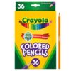 Crayola Colored Pencils (36ct), Kids Pencil Set, Pre-Sharpened Coloring Book Pencils for Kids & Adults, Arts & Crafts Supplies, Coloring Gift, Ages 3+ Crayola Colored Pencils (36ct), Kids Pencil Set, Pre-Sharpened Coloring Book Pencils for Kids & Adults, Arts & Crafts Supplies, Coloring Gift, Ages 3+