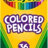 Crayola Colored Pencils (36ct), Kids Pencil Set, Pre-Sharpened Coloring Book Pencils for Kids & Adults, Arts & Crafts Supplies, Coloring Gift, Ages 3+ Crayola Colored Pencils (36ct), Kids Pencil Set, Pre-Sharpened Coloring Book Pencils for Kids & Adults, Arts & Crafts Supplies, Coloring Gift, Ages 3+