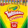 Crayola Mini Twistables Crayons for Kids (50ct), Cute Back to School Supplies for Kids, Crayons for Coloring Books, Gift for Toddlers Girls & Boys,... Crayola Mini Twistables Crayons for Kids (50ct), Cute Back to School Supplies for Kids, Crayons for Coloring Books, Gift for Toddlers Girls & Boys,...