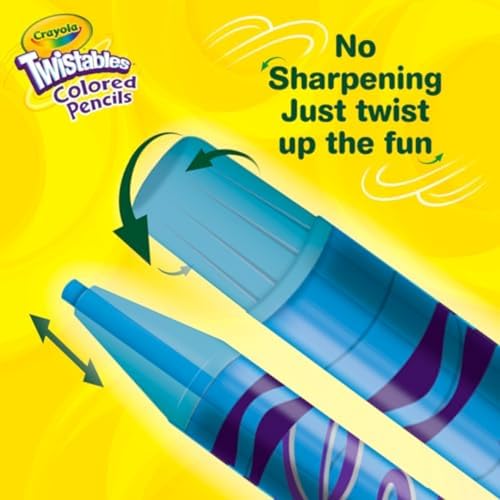 Crayola Twistables Colored Pencil Set (50ct), Cool Back to School Supplies for Kids, No Sharpen Colored Pencils for Girls & Boys, 4+ [Amazon... Crayola Twistables Colored Pencil Set (50ct), Cool Back to School Supplies for Kids, No Sharpen Colored Pencils for Girls & Boys, 4+ [Amazon...