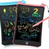 EooCoo Toddler Toys, LCD Writing Tablet for Kids 2 Pack, Toddler Travel Essentials Drawing Pad, Mess Free Coloring Books, Road Trip Activities, Age...