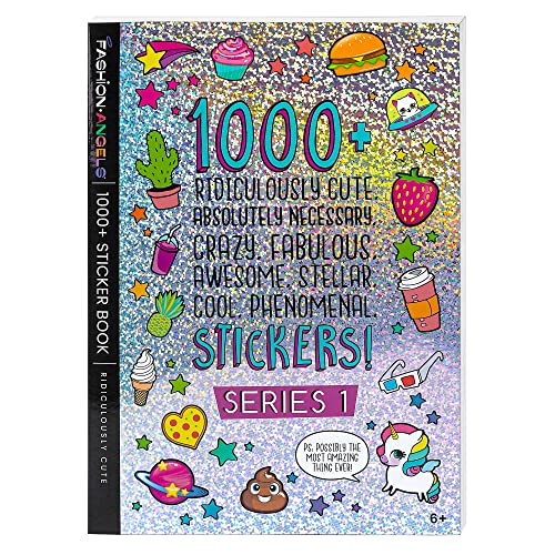 Fashion Angels 1000+ Ridiculously Cute Stickers for Kids - Fun Craft Stickers for Scrapbooks, Planners, Gifts and Rewards, 40-Page Sticker Book for... Fashion Angels 1000+ Ridiculously Cute Stickers for Kids - Fun Craft Stickers for Scrapbooks, Planners, Gifts and Rewards, 40-Page Sticker Book for...